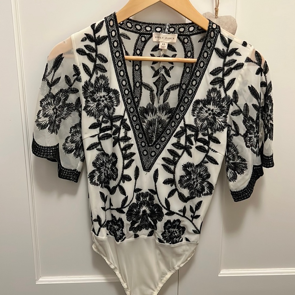 Honey Punch Lace Bodysuit